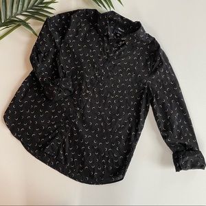 Madewell Half Moon Button Up